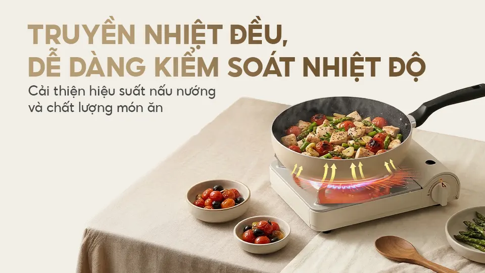 Chảo sâu đáy từ SUNHOUSE ECO SHS28MVK