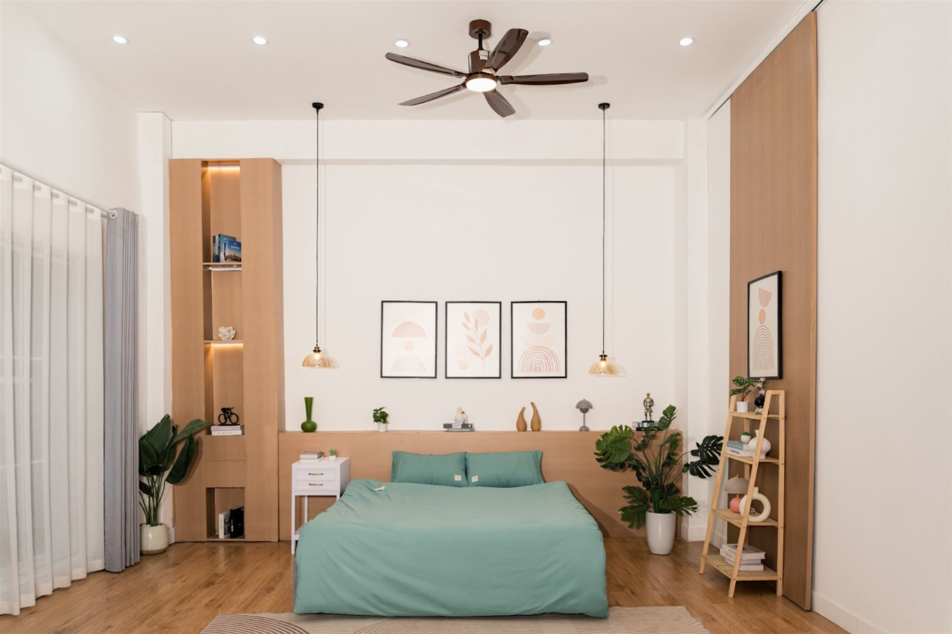 Gợi ý một số mẫu quạt trần SUNHOUSE phù hợp phòng ngủ