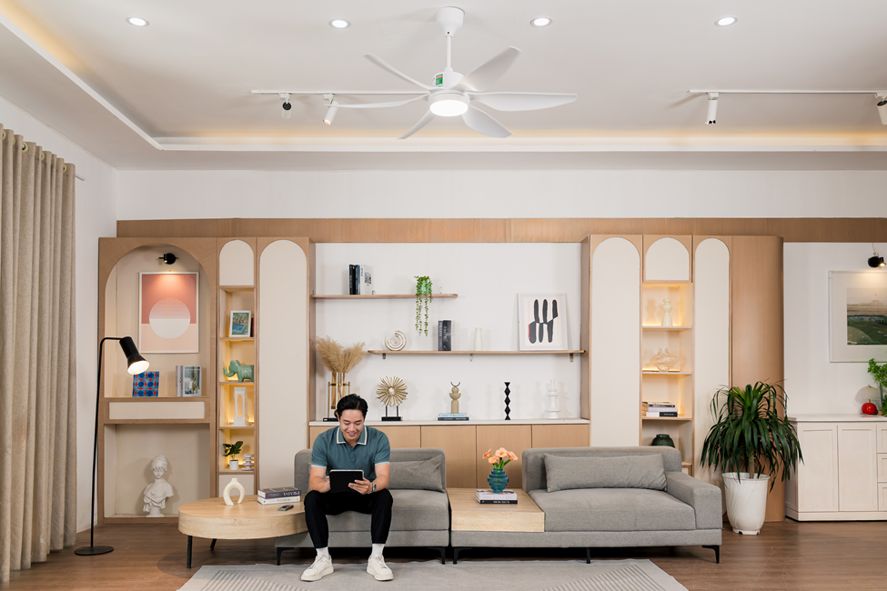 Các mẫu quạt trần 3 cánh - 5 cánh của Sunhouse
