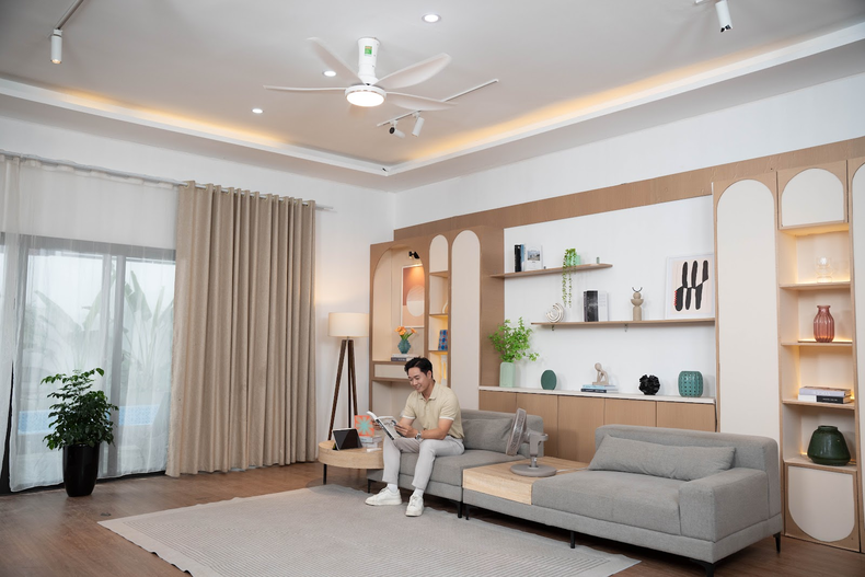 Kết nối nguồn điện cần đảm bảo đúng kỹ thuật, đúng đầu dây để quạt hoạt động ổn định, an toàn