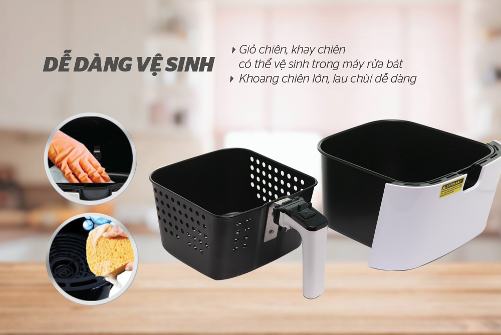 Rổ nồi chiên không dầu