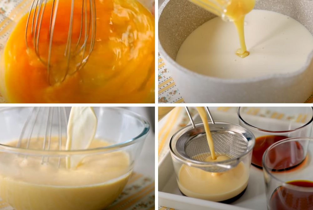 Hỗn hợp bánh flan