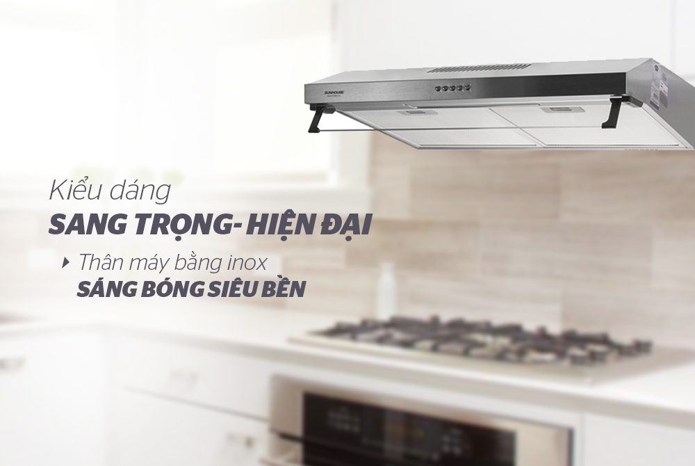 Máy hút mùi Sunhouse SHB6118I