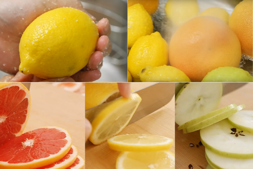 Sơ chế các loại trái cây