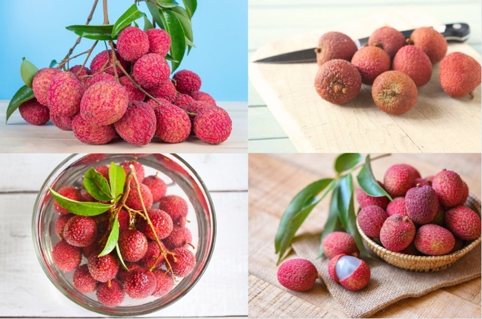 Chọn mua những quả vải có màu đỏ tươi để làm vải sấy