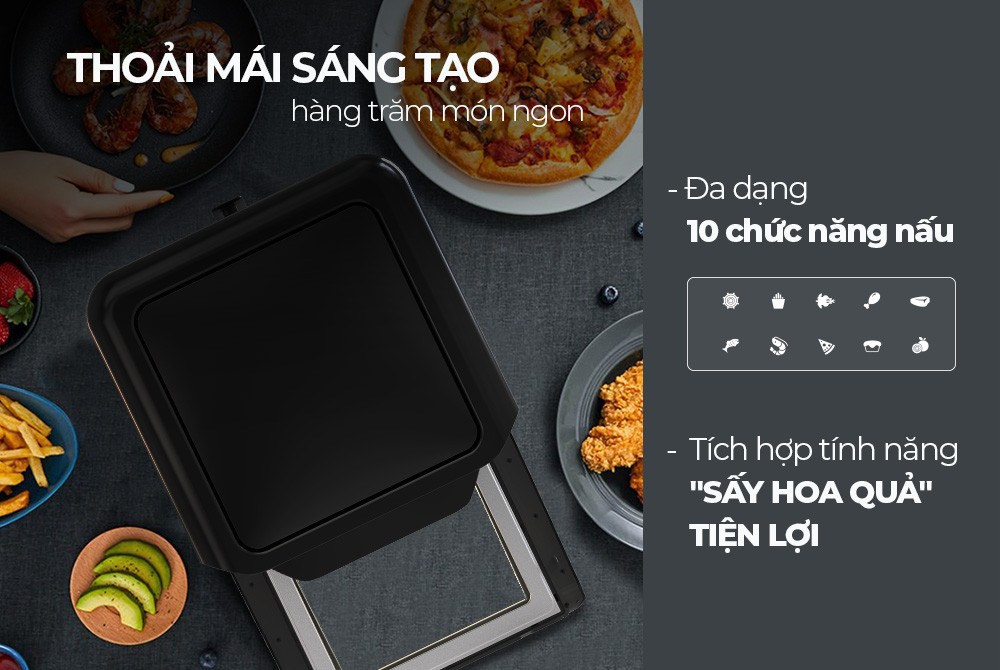 Trường hợp nên mua nồi chiên không dầu