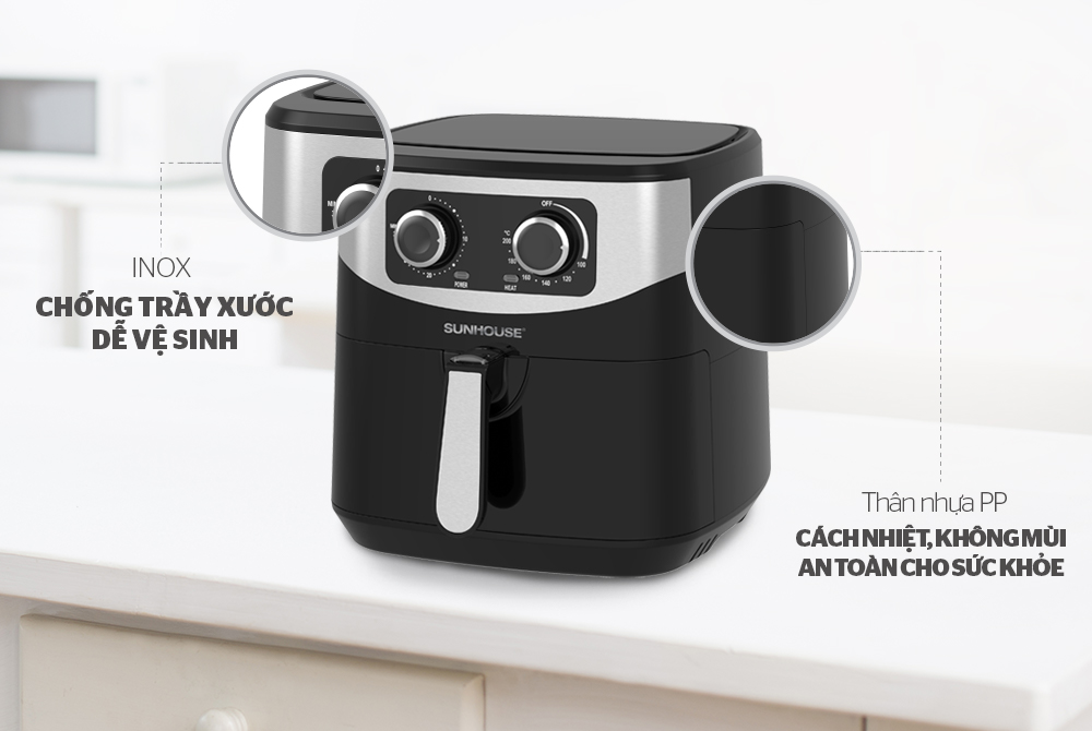 Nồi được làm từ nhựa PP, inox siêu bền, chống trầy xước và cách nhiệt cực tốt, bề ngoài sáng bóng dễ dàng cho việc vệ sinh, lau chùi