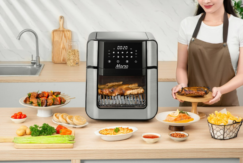 5 cách nướng sườn bằng nồi chiên không dầu thơm ngon - mềm thịt