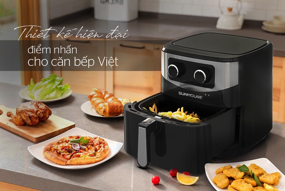 Kinh nghiệm chế biến từ nồi chiên không dầu cho ra những món ăn chất lượng, ngon miệng, bắt mắt