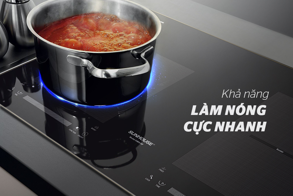 Bếp điện đôi công suất lớn