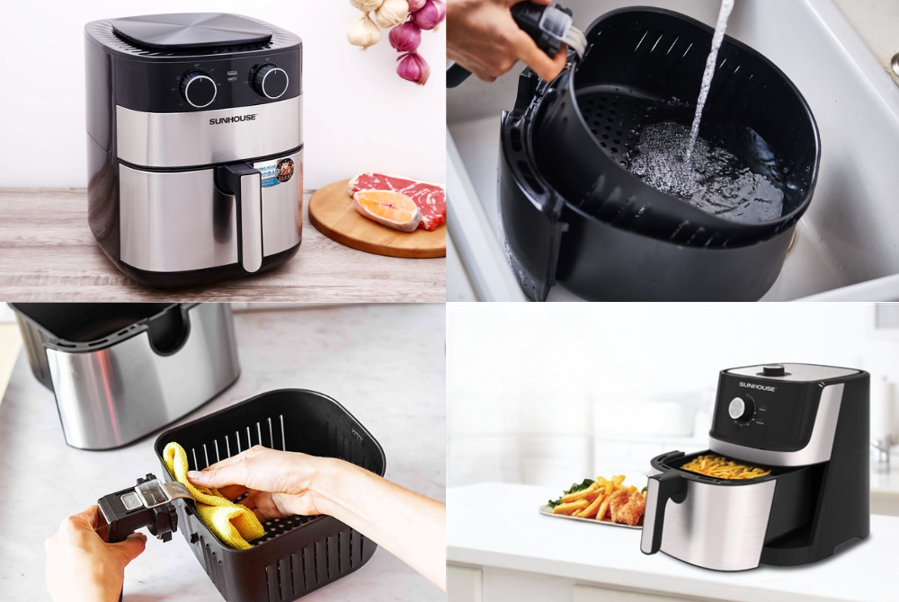 3 bước bảo quản nồi chiên không dầu đúng cách trong quá trình sử dụng