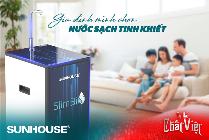 Máy lọc nước lọc sạch vi khuẩn