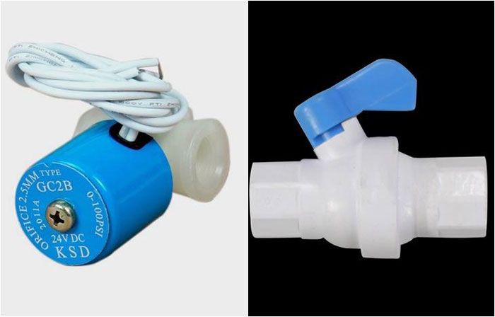 Van điện từ bị hỏng/tắc hoặc mở không hết khiến máy chạy liên tục không ngừng