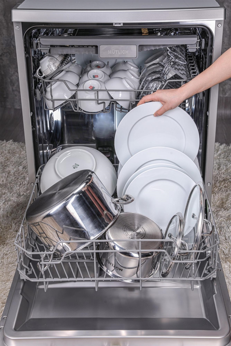 Chén đĩa được sấy khô nhanh chóng