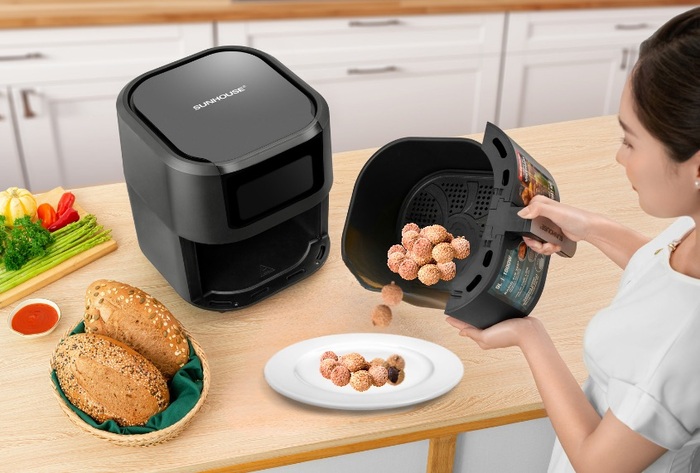 Sấy vải bằng nồi chiên không dầu - phương pháp nhanh chóng, tiện lợi