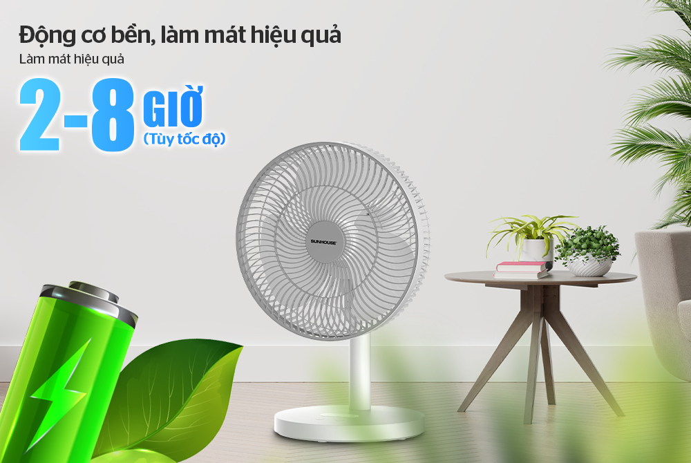 Nên chọn mua quạt sạc (quạt tích điện) loại nào tốt cho gia đình có con nhỏ? 3