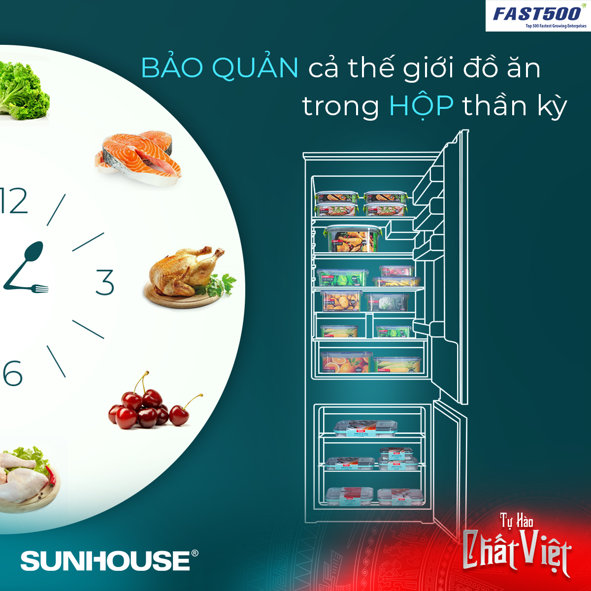 BẢO QUẢN THỰC PHẨM TRONG HỘP SAO CHO TƯƠI LÂU AN TOÀN TRONG NHỮNG NGÀY NẮNG NÓNG TĂNG CAO? 1