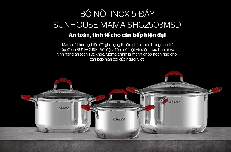 NẮM CHẮC TUYỆT CHIÊU CHỌN NỒI INOX CHO BẾP TỪ 7