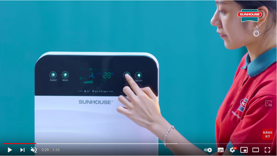 TRÊN TAY MÁY LỌC KHÔNG KHÍ SUNHOUSE – GIẢI PHÁP SỐNG XANH HIỆN ĐẠI 4