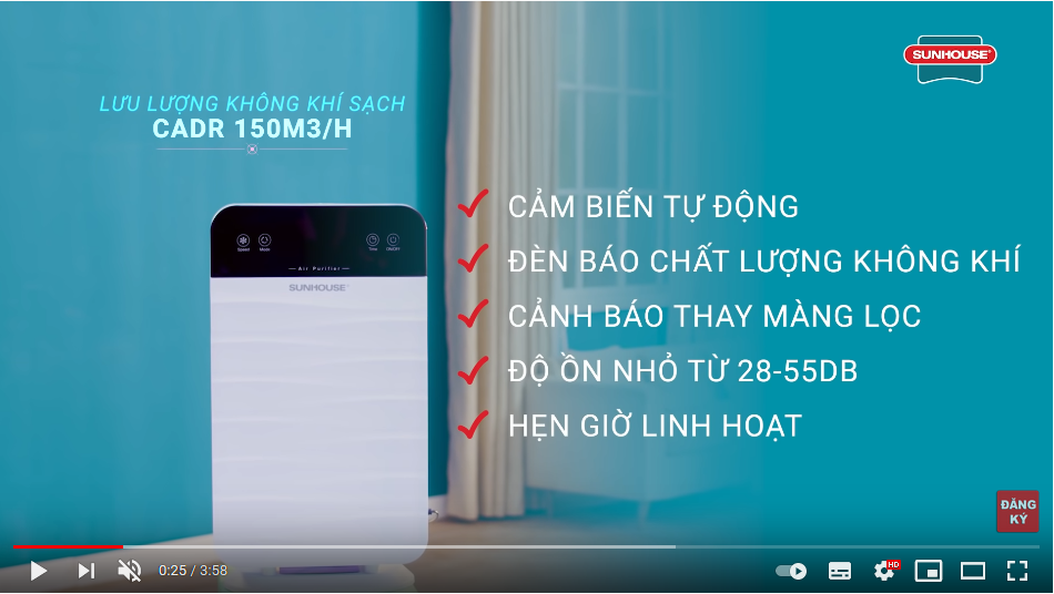 TRÊN TAY MÁY LỌC KHÔNG KHÍ SUNHOUSE – GIẢI PHÁP SỐNG XANH HIỆN ĐẠI 5