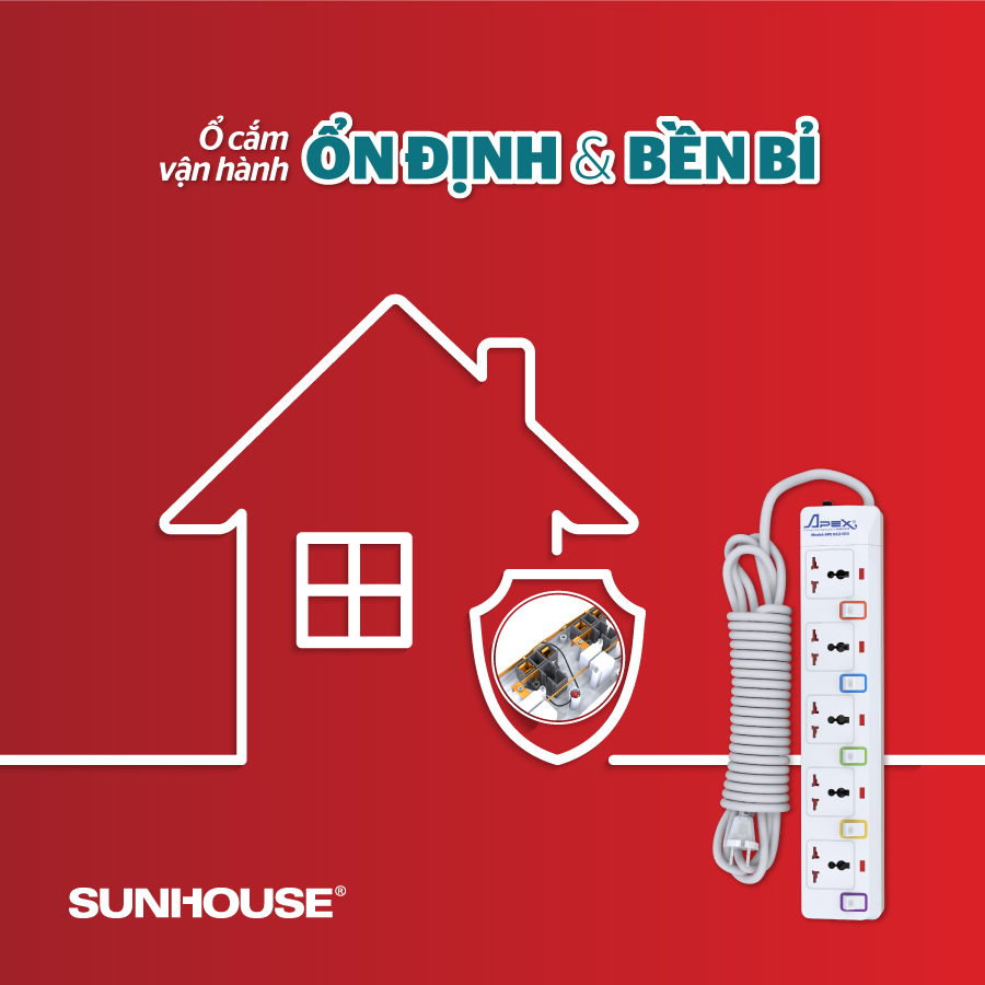 SUNHOUSE CUNG CẤP GIẢI PHÁP GIÚP NHÀ LUÔN LÀ NƠI AN TOÀN VỀ ĐIỆN 3