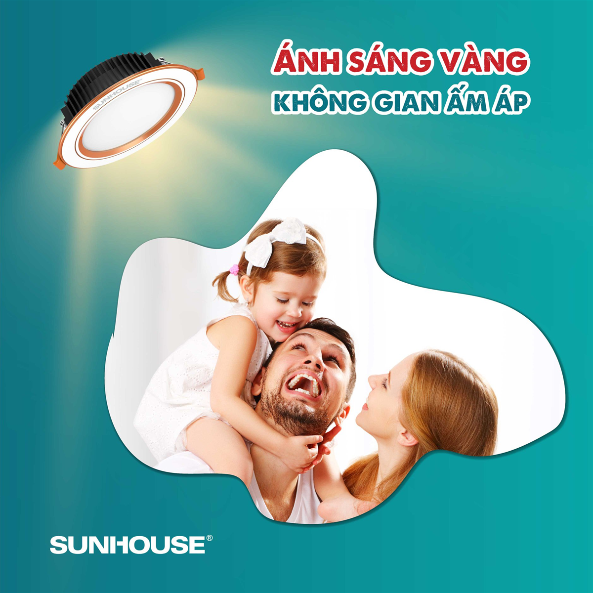Đèn Led SUNHOUSE chiếu sáng cảm xúc bao gồm những loại đèn nào? 2