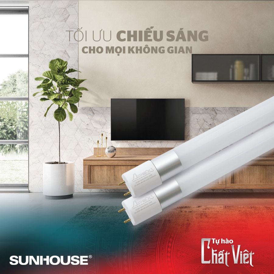 Đèn Led SUNHOUSE chiếu sáng cảm xúc bao gồm những loại đèn nào? 6