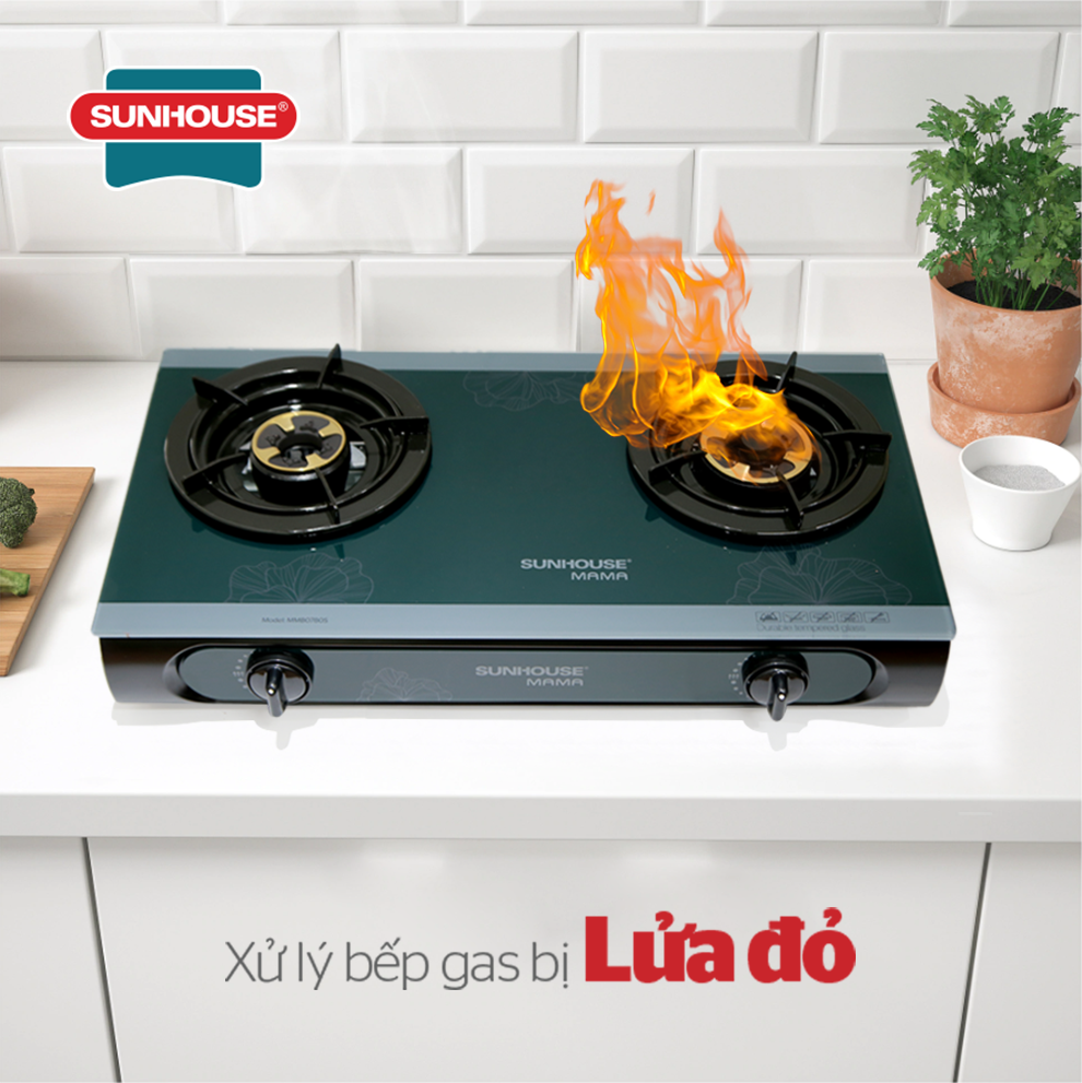 BÍ KÍP “VÀNG” KHI XỬ LÝ BẾP GAS BỊ LỬA ĐỎ 1