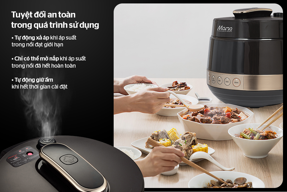 SỬ DỤNG NỒI ÁP SUẤT ĐIỆN THÌ TUYỆT ĐỐI ĐỪNG MẮC NHỮNG SAI LẦM SAU 3