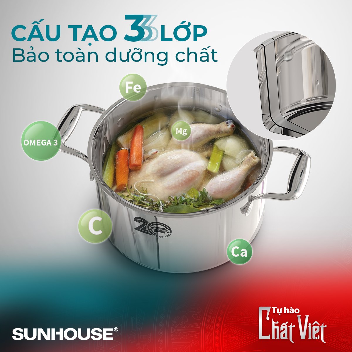 Cùng SUNHOUSE bỏ túi “công thức” giúp việc bếp núc ngày Tết trở nên nhàn hạ 3