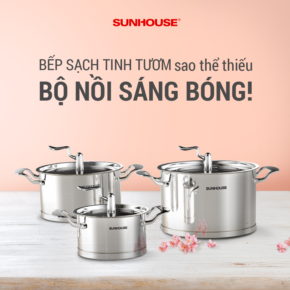Cùng SUNHOUSE bỏ túi “công thức” giúp việc bếp núc ngày Tết trở nên nhàn hạ 4