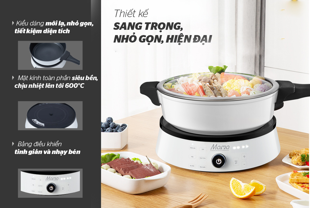 Kinh nghiệm và cách sử dụng để tăng tuổi thọ cho bếp từ đơn SUNHOUSE 4