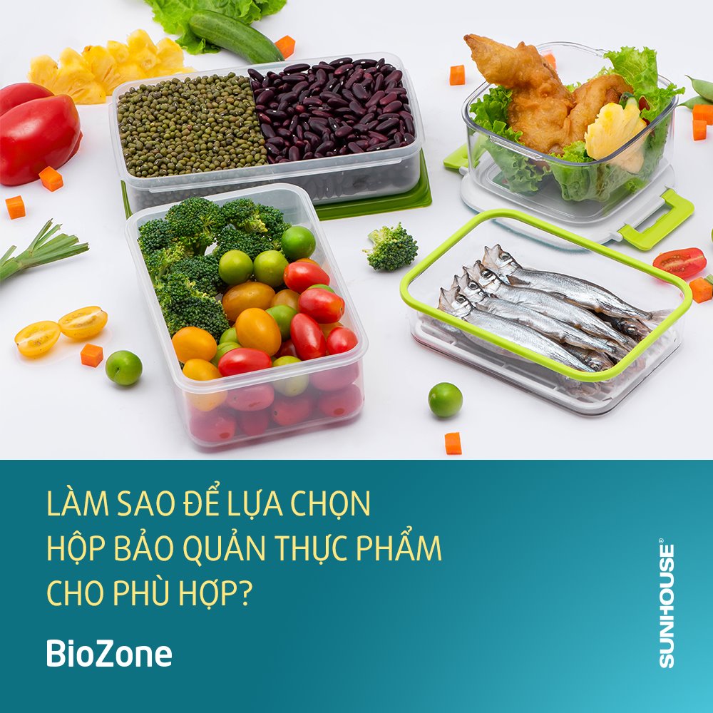 3 nguyên tắc “vàng” khi chọn hộp bảo quản thực phẩm 1