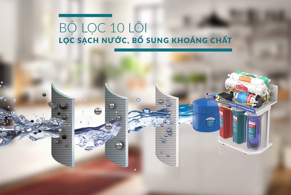 Máy lọc nước lắp trong tủ bếp có những loại nào? Cách chọn mua 3