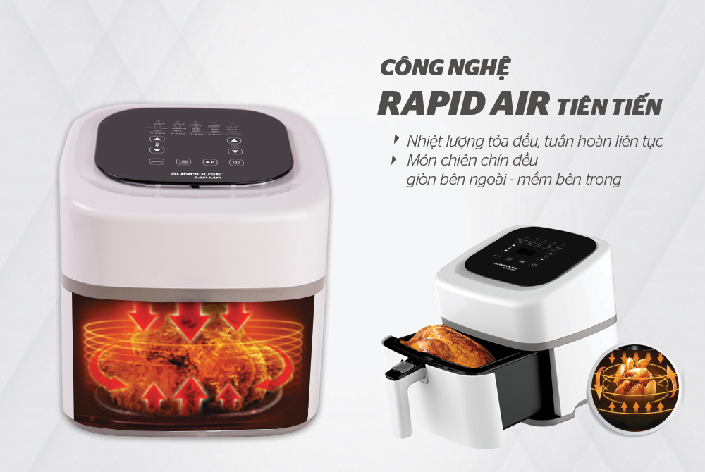 05 mẹo khử hôi cực hiệu quả cho nồi chiên không dầu 6