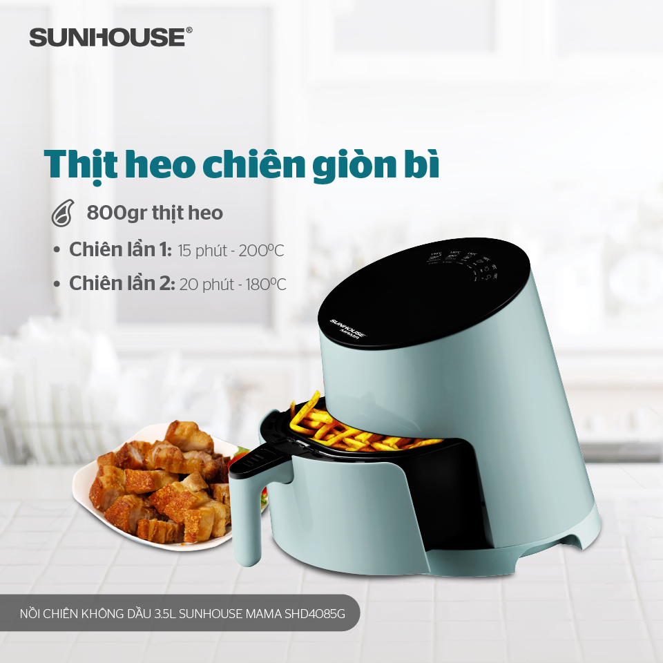 Học cách làm các món từ nồi chiên không dầu cho bữa cơm gia đình thêm phần hấp dẫn 4
