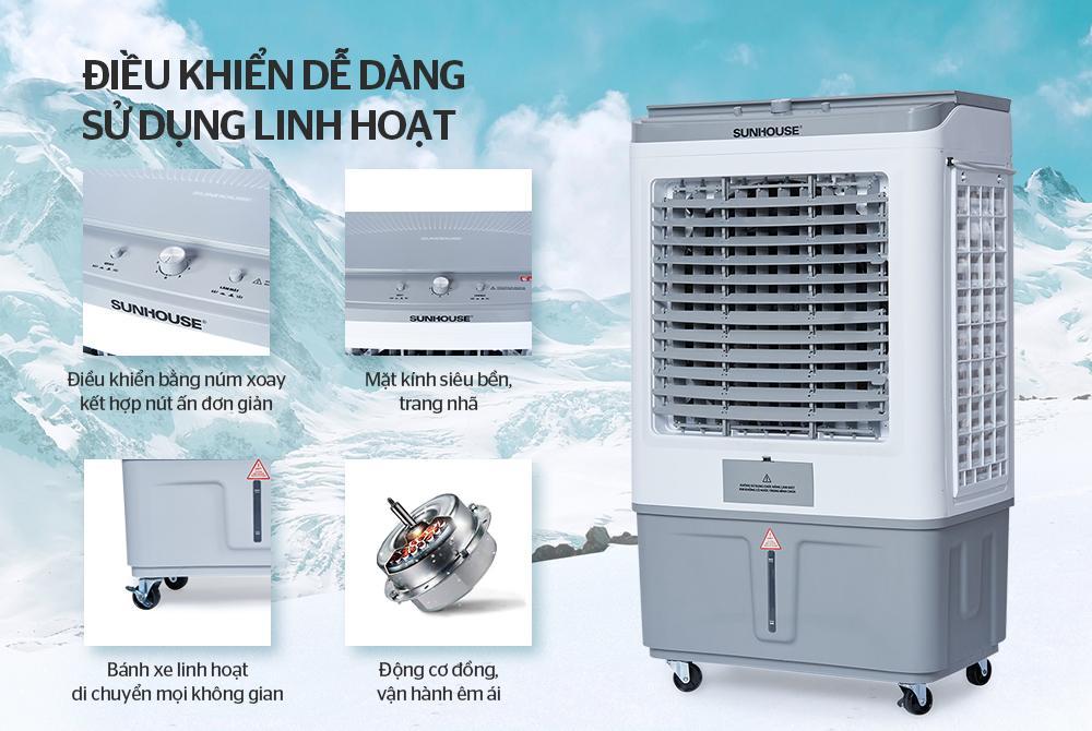 Review top 5 quạt điều hòa tốt nhất hiện nay cho các nhà hàng, quán cà phê 5