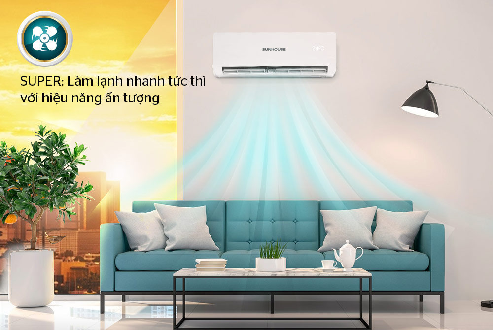 ĐIỀU HÒA SUNHOUSE 2020 CÓ GÌ MỚI? KHÁM PHÁ NGAY TOP 5 MÁY LẠNH TỐT NHẤT SUNHOUSE 2020 1