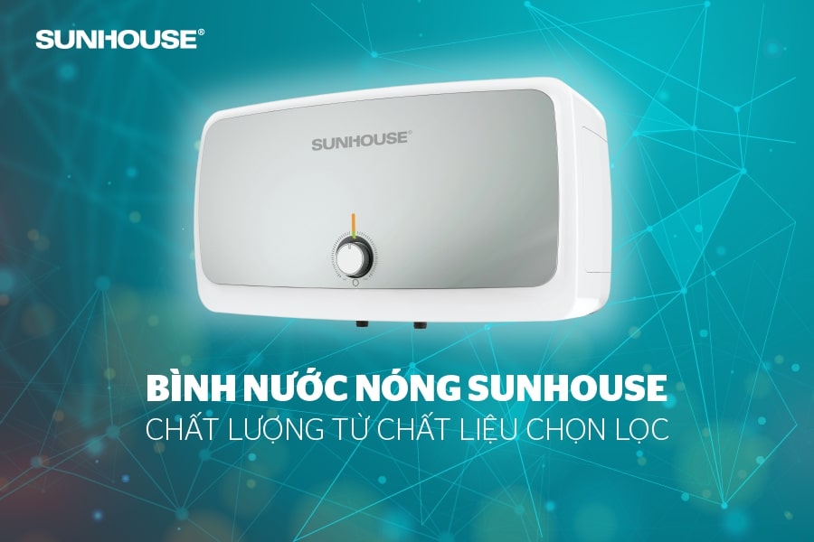 Điểm danh các loại bình nóng lạnh 20L SUNHOUSE bán chạy nhất hiện nay 3