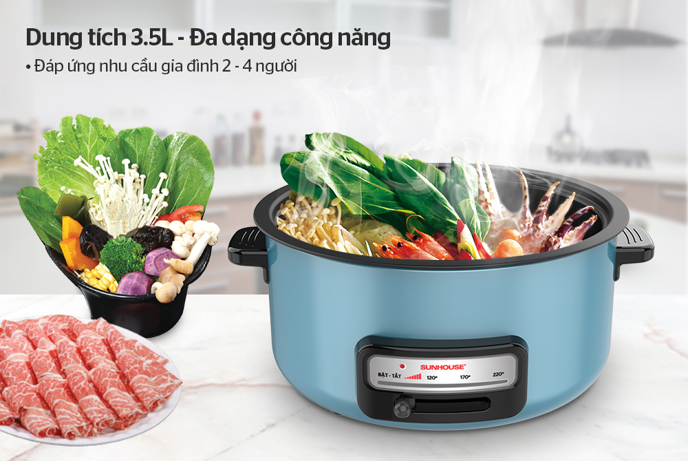 LẨU ĐIỆN SUNHOUSE SHD4527 4