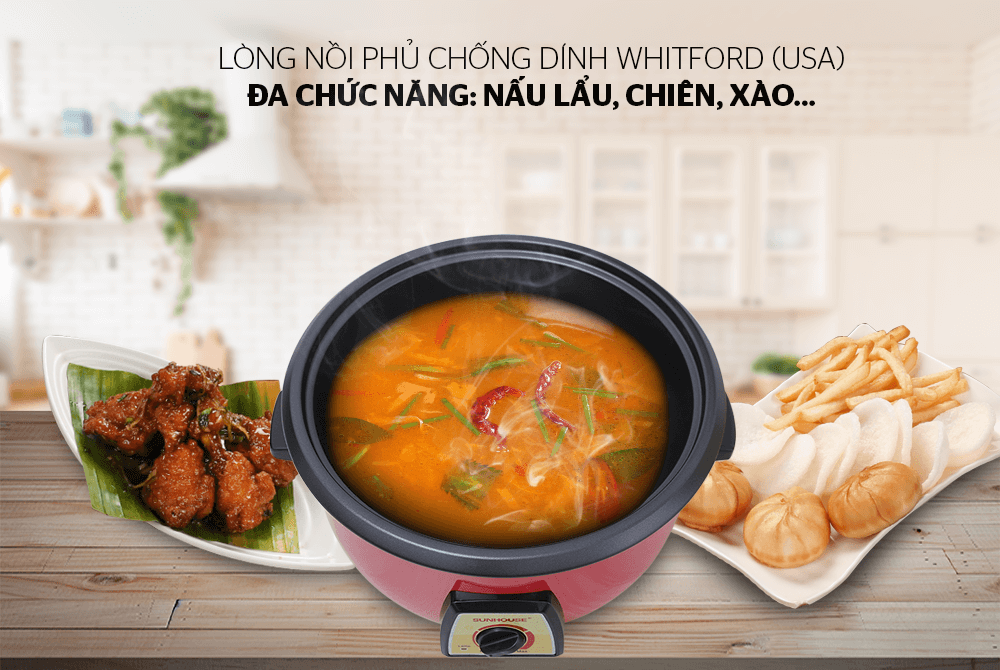 Lẩu điện SUNHOUSE SHD4520 04