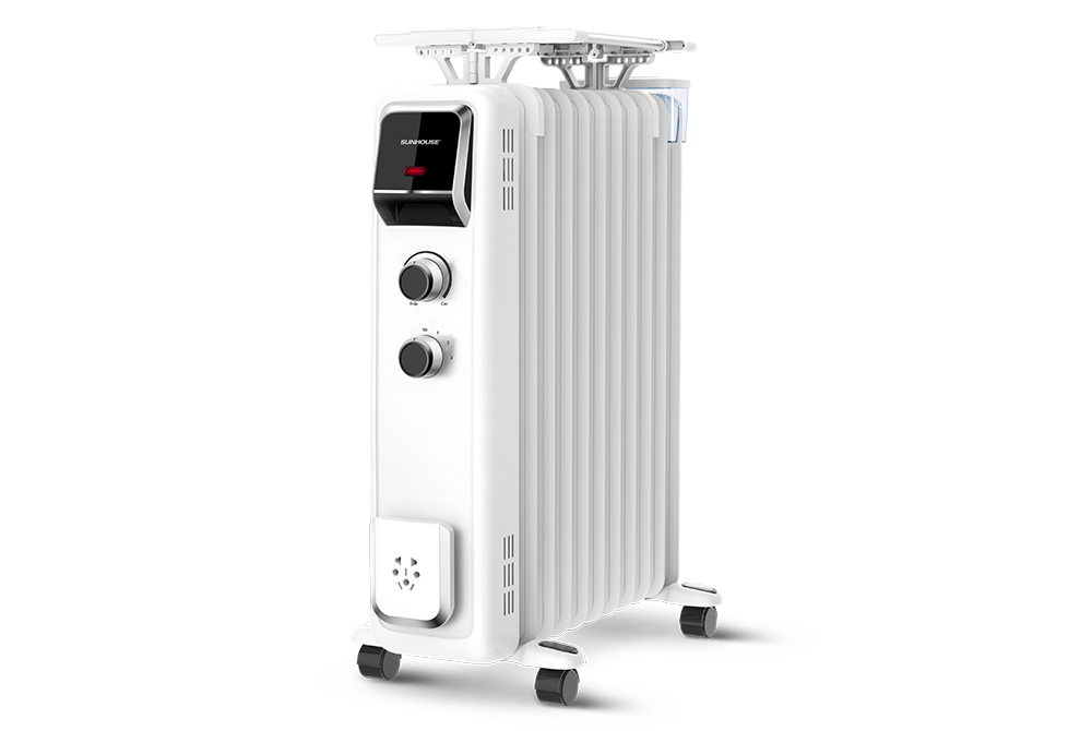 Máy sưởi dầu SUNHOUSE 13 lá SHD7084 (có giá phơi)
