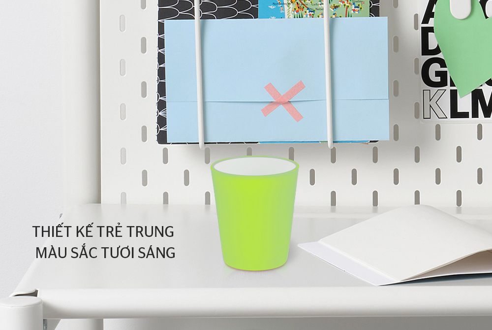CỐC CÁCH NHIỆT 2 LỚP BIOZONE KB-CU310PGN MÀU XANH CỐM 1
