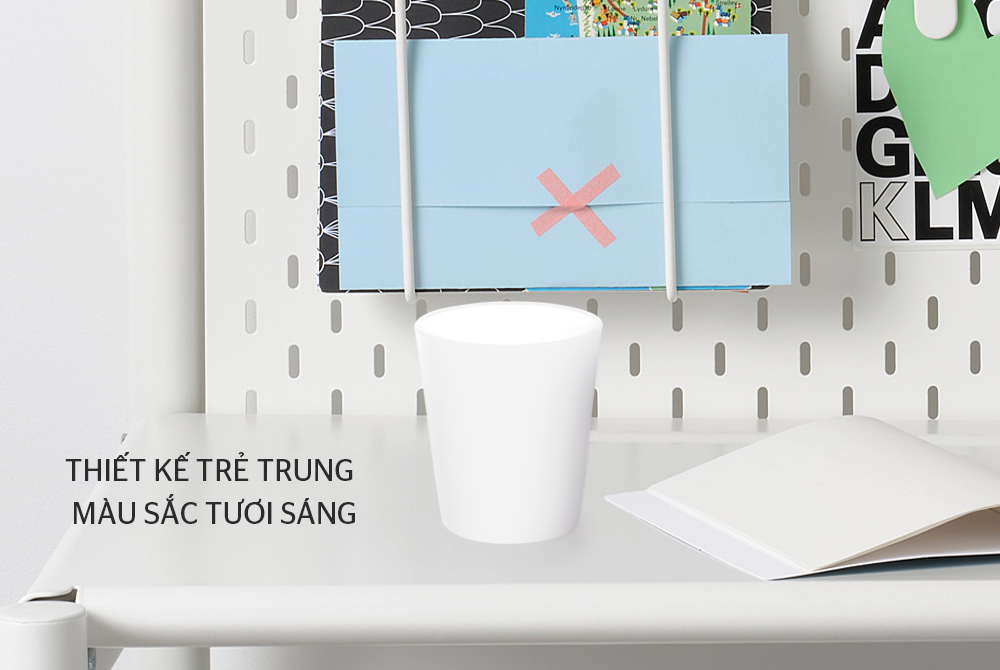 CỐC CÁCH NHIỆT 2 LỚP BIOZONE KB-CU310PW MÀU TRẮNG 1