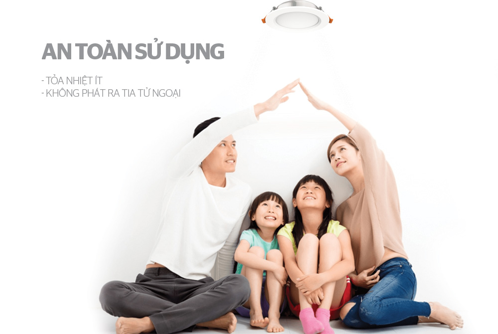 DOWNLIGHT TRẮNG 1 MÀU SUNHOUSE SHE-DL03-1/9W-T 6