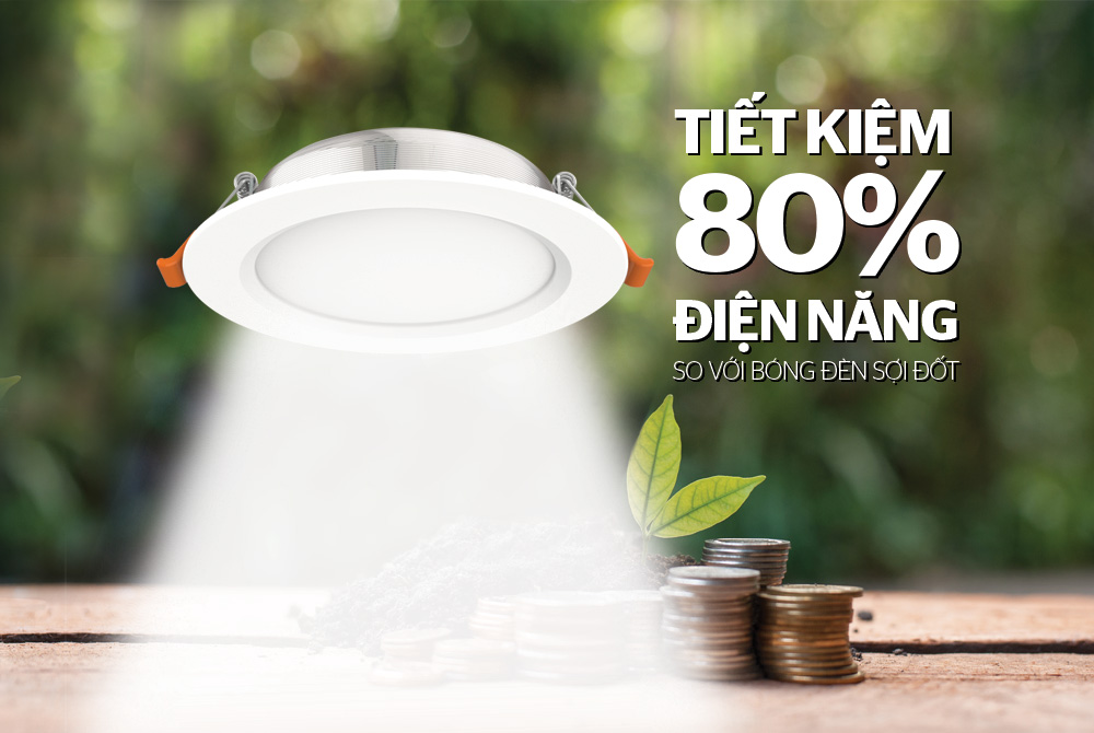 DOWNLIGHT TRẮNG 3 MÀU SUNHOUSE SHE-DL03-3/9W-T 5