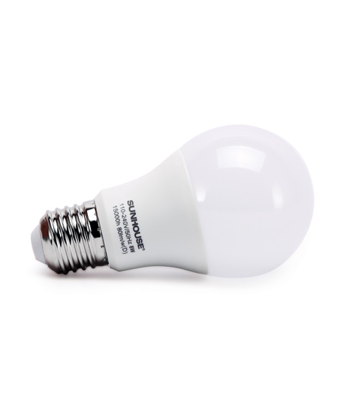 Bộ đèn LED thân nhôm SHE-LEDA60AL-A8W (trắng) 1