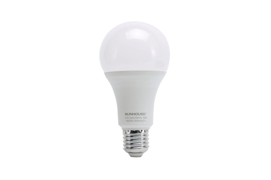 Bộ đèn LED thân nhôm SHE-LEDA60AL-A15W (trắng) 001