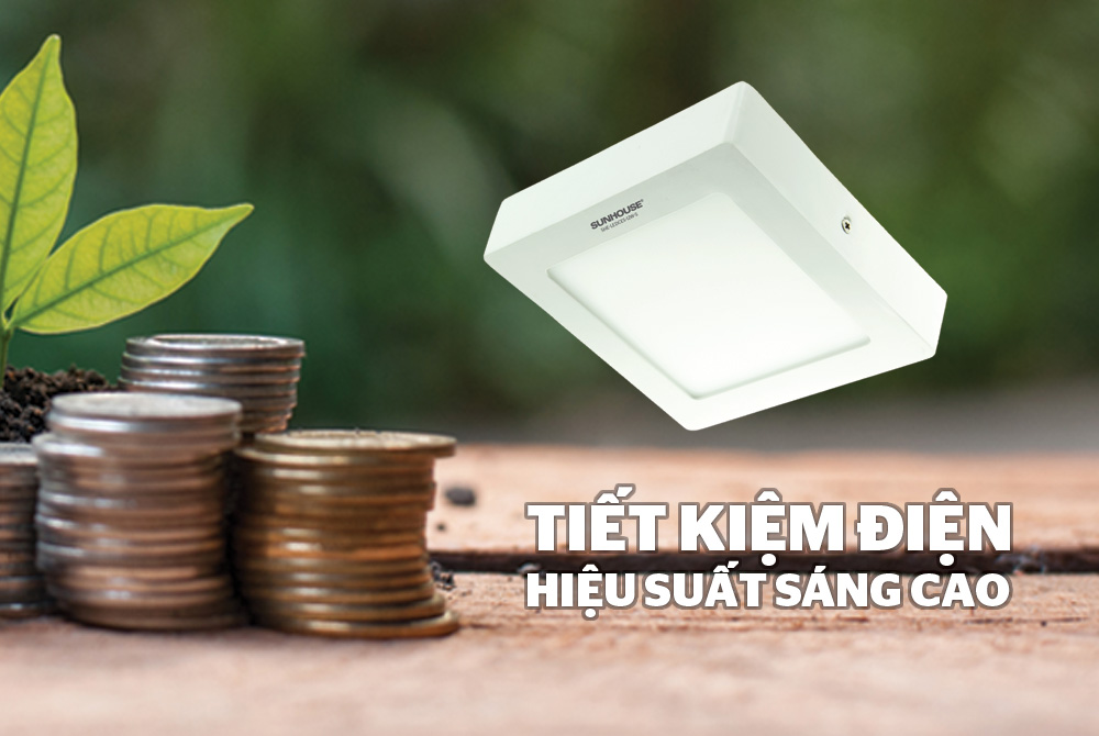 ĐÈN LED CEILING VUÔNG SUNHOUSE-SPEC 24W SHE-LEDCES-24W-S 5