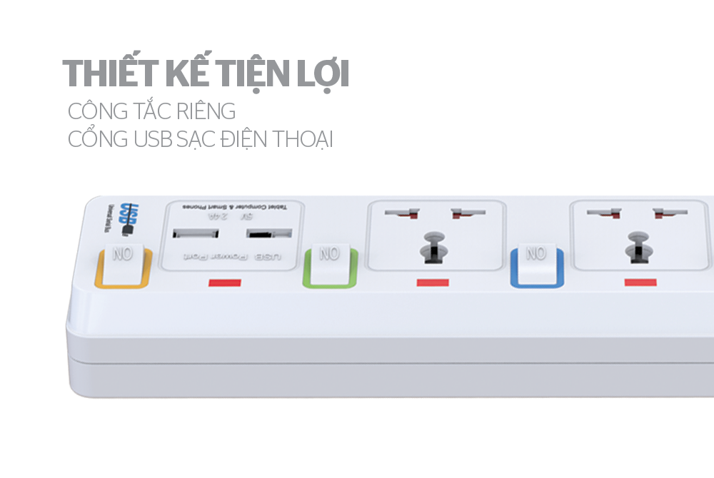 Ổ CẮM ĐIỆN SUNHOUSE SHE-OC2-3RU 2